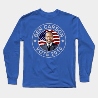 Ben Carson US Flag Long Sleeve T-Shirt